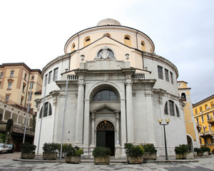 Fototapeta na wymiar Cathedral st. Vitus in Rijeka, Croatia