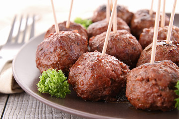 meatballs appetizer