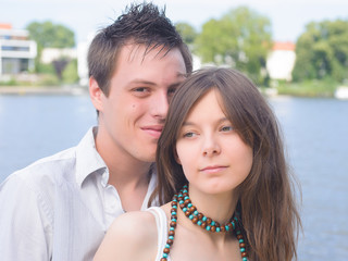 Obraz premium young couple