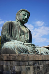 Obraz premium statue of Buddha in Kamakura, Japan .