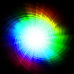 Luminous abstract background