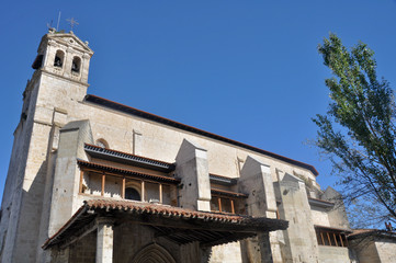 Fototapeta na wymiar Santa Maria church, Salvatierra (Spain)