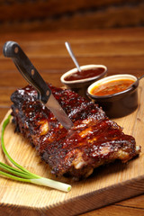 delicious BBQ ribs