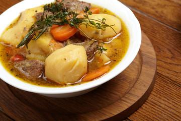 Beef Soup With Vegetables