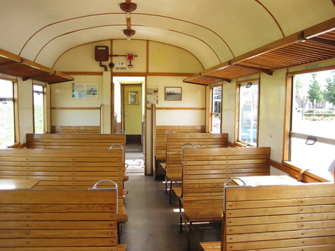 Antique Tram Interior