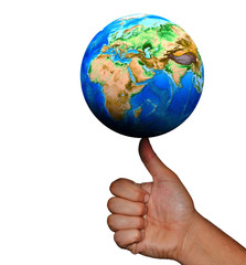 The universe in human hands