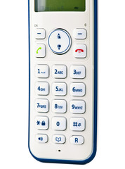 digital keyboard in a modern phone