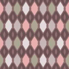 Seamless pattern in pastel tones