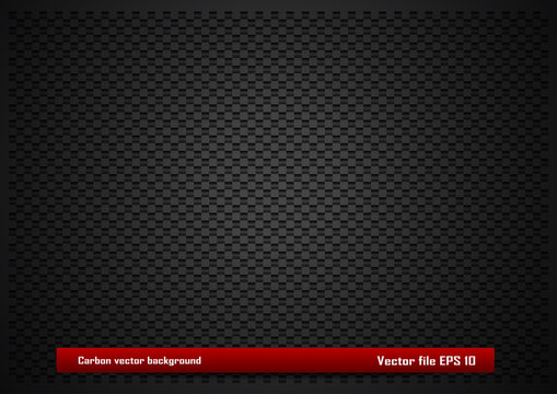 Carbon vector background