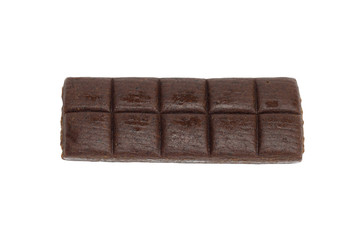 Hematogen candy bar isolated on white