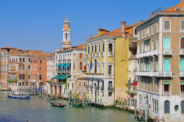 Fototapeta na wymiar Venedig Kanal - Venice canal 07