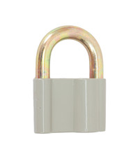 Padlock isolated on white background