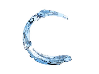 C letter water