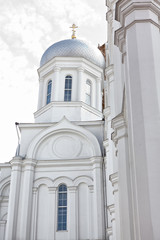 orthodox white church