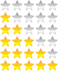 Rating vector stars