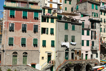 Riomaggiore - one of the cities of Cinque Terre in italy