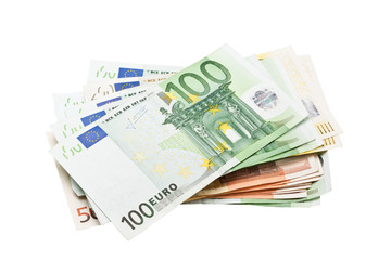 euro banknotes