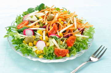 Insalata di verdure fresche