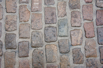 Stone pavement