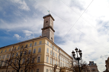 City hall in Lviv (Lemberg)