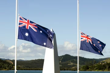 Poster Anzac Day - War Memorial Service © Rafael Ben-Ari