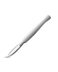 Sharp surgical scalpel