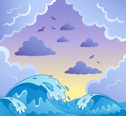 Waves theme image 2
