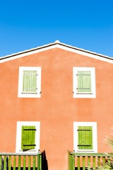Fototapeta na wymiar facade of house