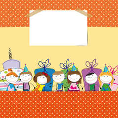 Fototapeta premium Birthday card