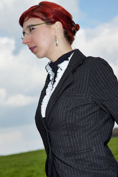 Outdoor Portrait of a young woman