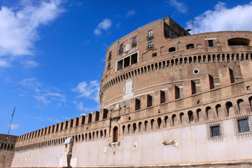 Fototapeta na wymiar Palaces in Rome