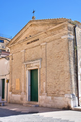 Church of St. Antonio Abate. Lucera. Puglia. Italy.