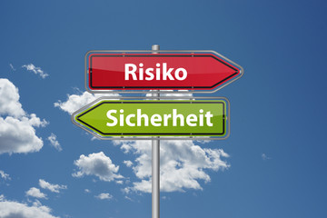 Risiko oder Sicherheit