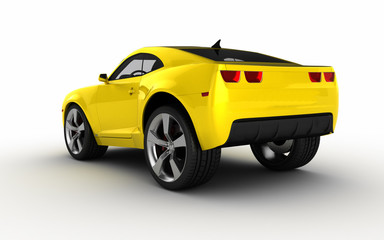 Modern funny micro car