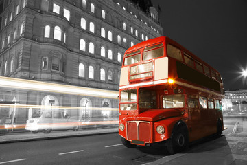 Bus principal de l& 39 itinéraire de Londres