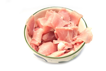 Raw pork