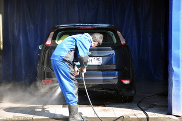 Wash of the car