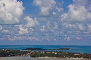 View point at samui island