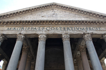 The famous Pantheon in Rome