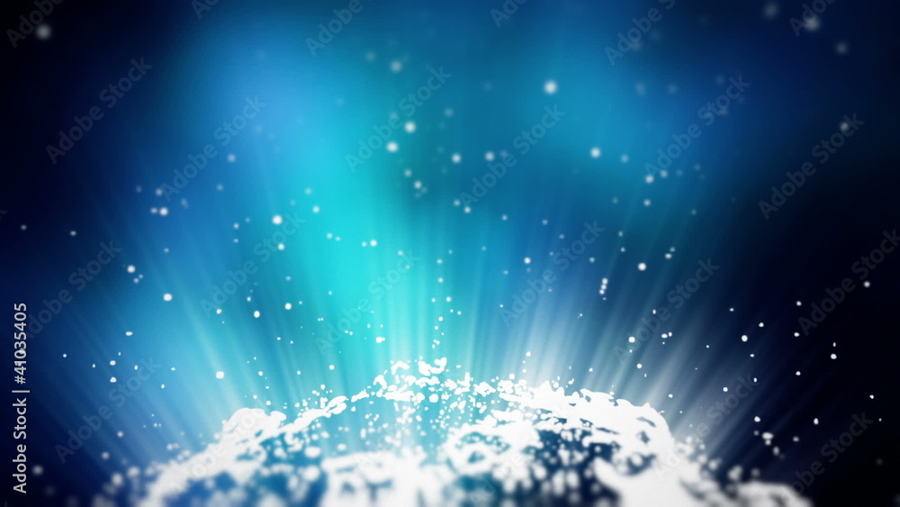 Wall mural abstract loopable 3d background