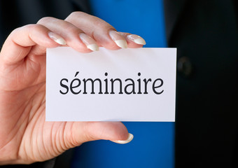 séminaire