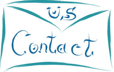 contact us sign on envelope
