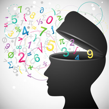 Kopf, Zahlen, Mathematik