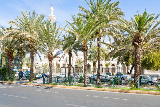 King Hussein Street in Aqaba
