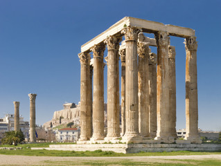 Olympian Zeus temple, Athens, Greece