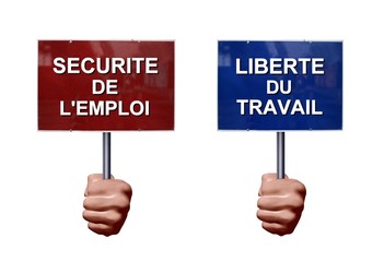 Emploi protégé vs travail flexible