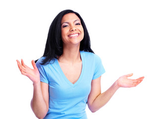 Fototapeta premium Happy woman.