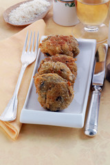Polpette di melanzane Aubergines balls
