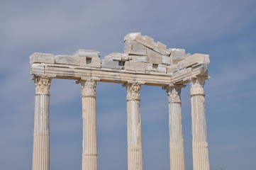 Fototapeta premium Apollon-Tempel in Side, Türkei