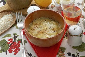 Purè al forno Mashed baked